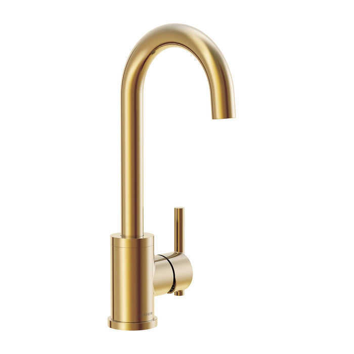 Gerber D150558 Parma 1H Bar Faucet w/ Side Mount Handle 1.75gpm - Brushed Bronze