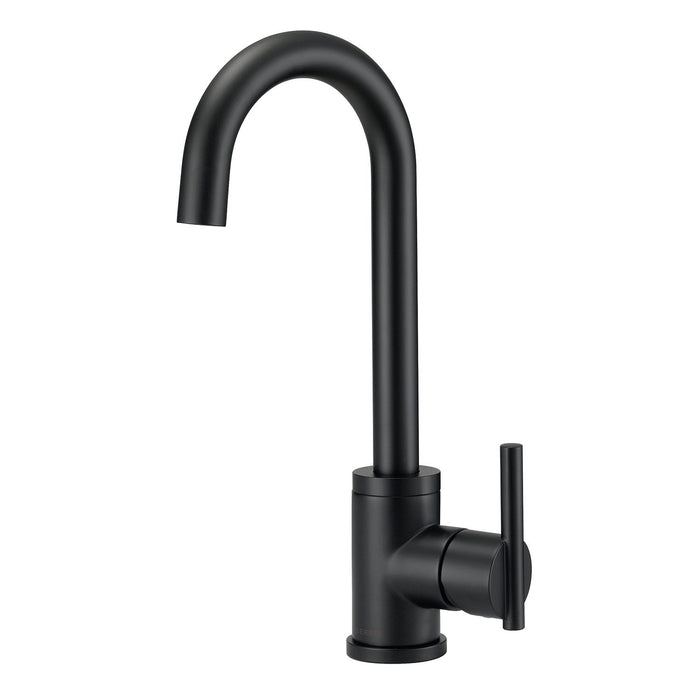 Gerber D150558 Parma 1H Bar Faucet w/ Side Mount Handle 1.75gpm - Satin Black