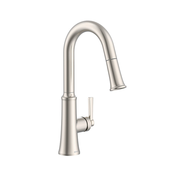 Gerber D150579 Northerly 1H Pull-Down Prep Faucet w/ Snapback 1.75gpm - Stainless Steel