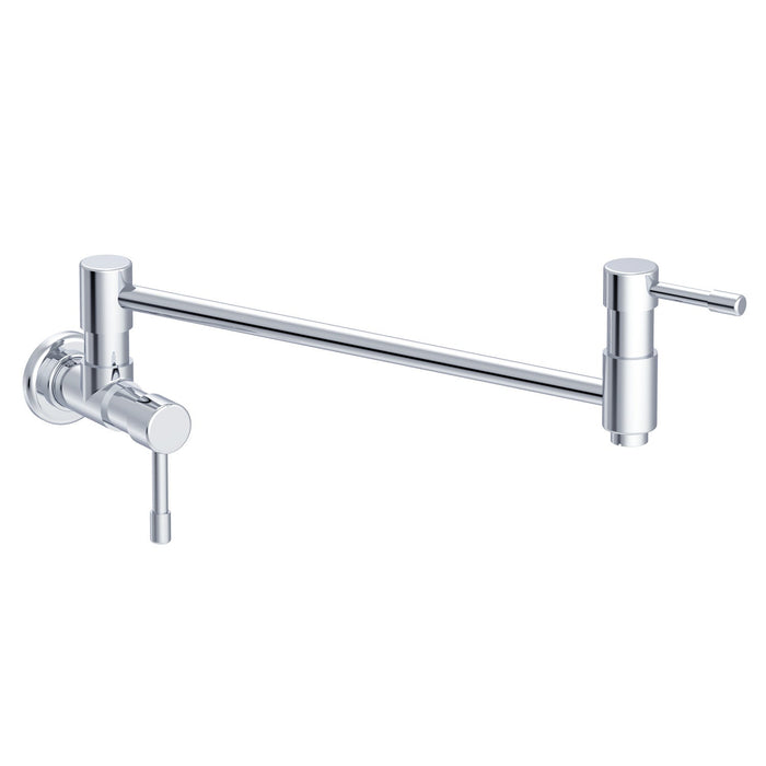 Gerber D205012 Melrose Wall Mount Pot Filler 2.2gpm - Chrome