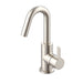 Gerber D222530 Amalfi 1H Lavatory Faucet Single Hole Mount w/ 50/50 Touch Down Drain & Optional Deck Plate Included 1.2gpm Brushed Nickel - Brushed Nickel