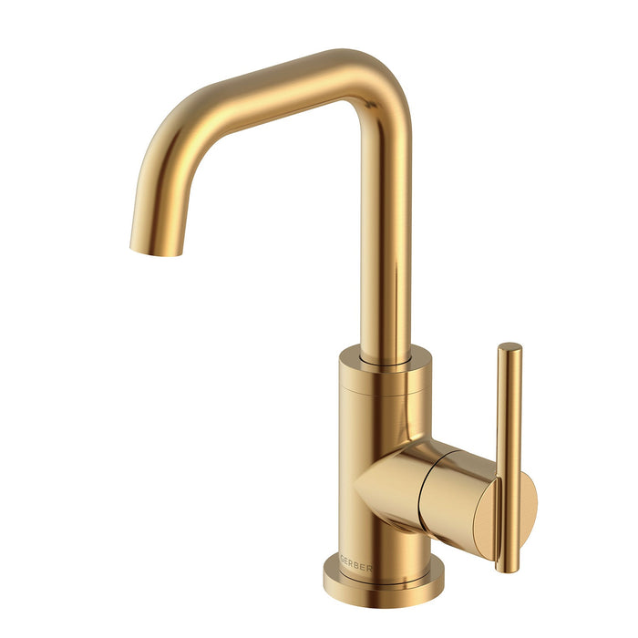 Gerber D230658 Parma 1H Lavatory Faucet w/ Metal Touch Down Drain 1.2gpm - Brushed Bronze