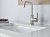 Gerber D230658 Parma 1H Lavatory Faucet w/ Metal Touch Down Drain 1.2gpm - Brushed Nickel