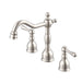 Gerber D303257 Opulence 2H Widespread Lavatory Faucet w/ Metal Touch Down Drain 1.2gpm Brushed Nickel - Brushed Nickel