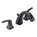 Gerber D304118 Vaughn 2H Widespread Faucet w/ Metal Pop-Up Drain 1.2gpm Satin Black - Satin Black