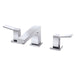 Gerber D304119 Avian 2H Widespread Lavatory Faucet w/ Metal Touch Down Drain 1.2gpm Chrome - Chrome