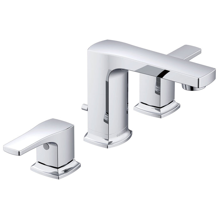 Gerber D304170 Tribune 2H Widespread Lavatory Faucet w/ 50/50 Pop-Up Drain 1.2gpm Chrome - Chrome