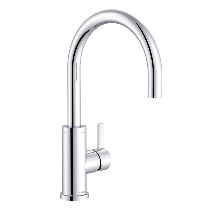 Gerber D401130 Amalfi 1H High Arc Kitchen Faucet 1.5gpm Chrome - Chrome