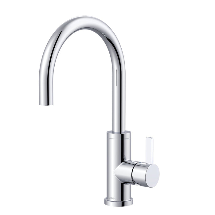 Gerber D401130 Amalfi 1H High Arc Kitchen Faucet 1.5gpm Chrome - Chrome
