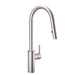 Gerber D454058 Parma Cafe Pull-Down Kitchen Faucet w/ SnapBack Retraction 1.75gpm - Stainless Steel