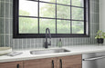 Gerber D457230 Amalfi 1H Pull-Down Kitchen Faucet w/SnapBack Retraction 1.75gpm - Satin Black
