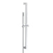 Gerber D462726 Versa Square 30" Slide Bar Assembly w/ Single Function Rectangular Handshower 1.75gpm - Chrome