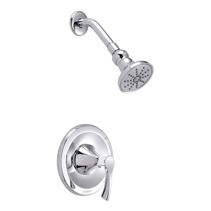 Gerber D501522TC Antioch 1H Shower Only Trim Kit & Treysta Cartridge 1.75gpm Chrome - Chrome