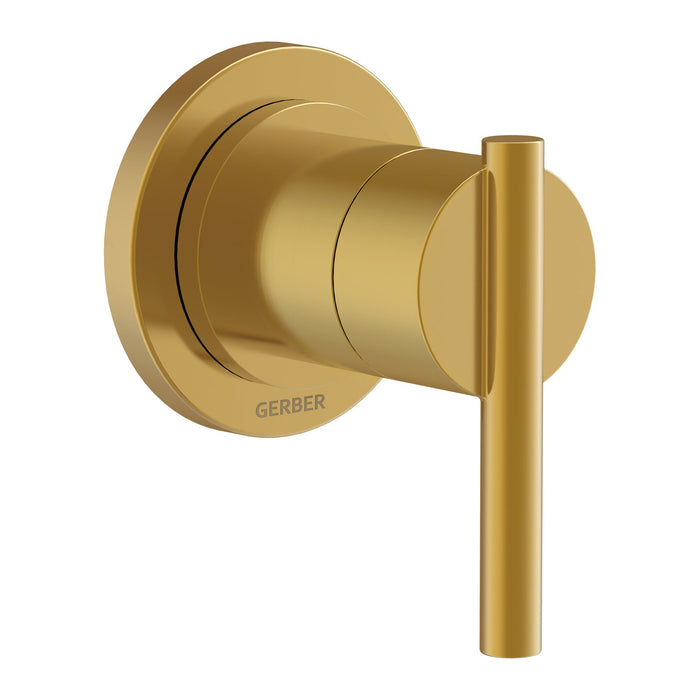Gerber D560958T Parma 1H Trim Kit for 3/4 Volume Control & 3-Port/2-Outlet Shower Diverter & 4-Port/3-Outlet Shower Diverter Brushed Bronze - Brushed Bronze