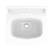 Gerber G0012224 Marquis Vanity Top 19"x17" 4"CC White - White