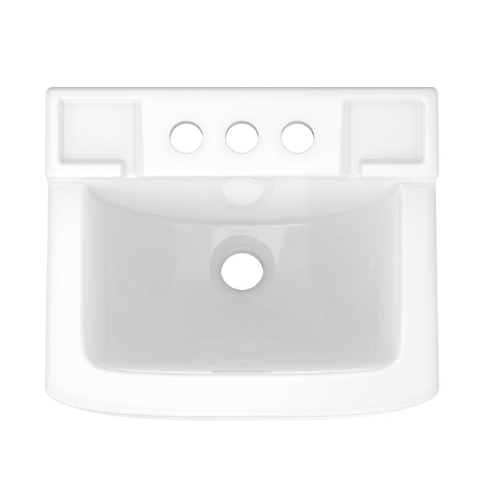 Gerber G0012354 West Point Wall Hung Lav 14x12 4"CC White - White