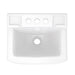 Gerber G0012354 West Point Wall Hung Lav 14x12 4"CC White - White
