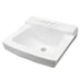 Gerber G0012384 Hayes Wall Hung Lav 20"x18" 4"CC White - White