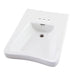 Gerber G0012464 Eaton Wheelchair Lav 27"x20" 4"CC White - White
