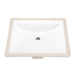 Gerber G0012760 Logan Square Standard Undercounter Lav 20.75"x17.38" White - White