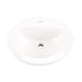 Gerber G0012831CH Maxwell S-Rim Lav 20"X17"Oval 1-Hole in Trapezoid Carton White - White