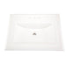 Gerber G0012875 Logan Square S-Rim Lav 23.63"x18.13" 4"CC White - White