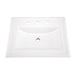 Gerber G0012879 Logan Square S-Rim Lav 23.63"x18.13" 8"CC White - White