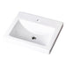Gerber G0012892 Wicker Park Countertop Lavatory 22-1/16"x17-3/4" Rectangle with U-Shaped Basin - Single Hole White - White