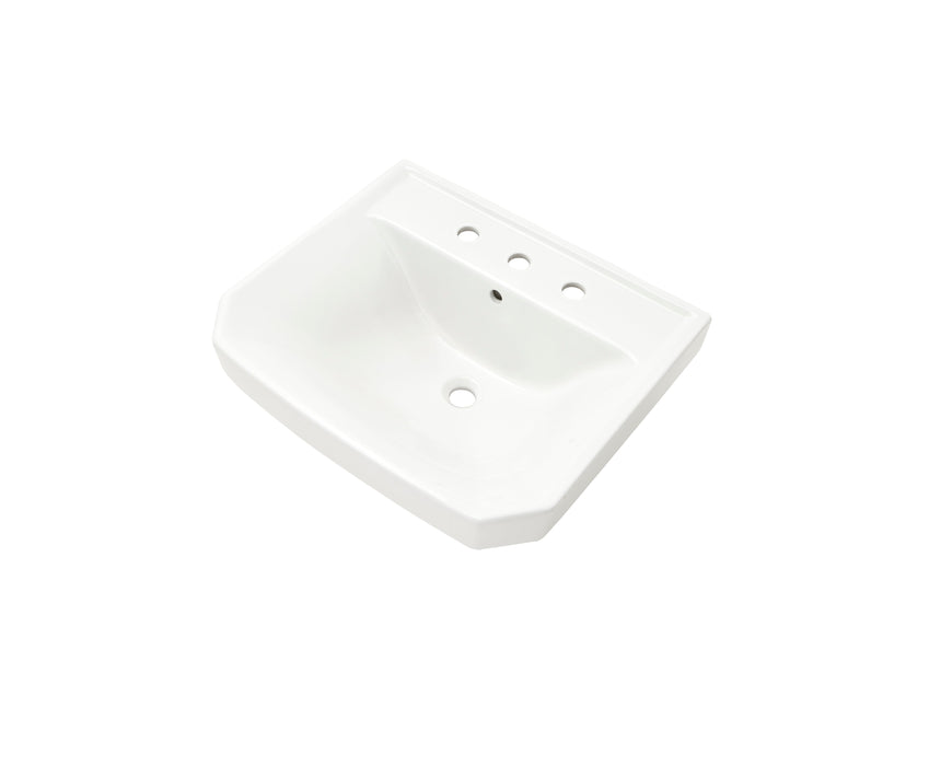 Gerber G0013568 Viper Petite Ped Top 21.88"x18.5" 8"CC White - White