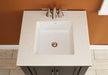 Gerber G0013710 Wicker Park Undercounter Lavatory 16" x 16" Square White - White