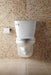 Gerber G0020021 Maxwell 1.28gpf Wall Hung Back Outlet EL Combo: G0021970 Bowl w/ G0028970 Tank White - White