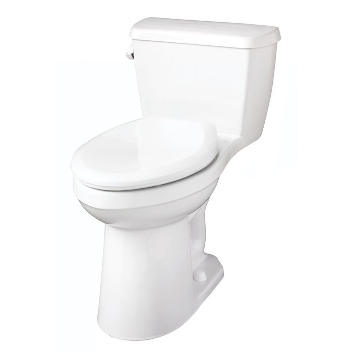 Gerber G0021014 Avalanche 1.28gpf One-Piece ADA Compact Elongated 12" Rough-in White - White