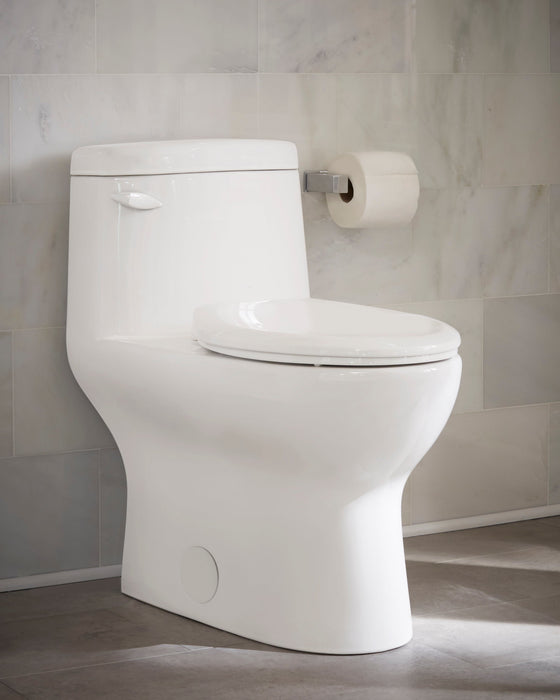 Gerber G0021019 Avalanche CT 1.28gpf One-Piece Toilet ADA Elongated 12" Rough-In White - White