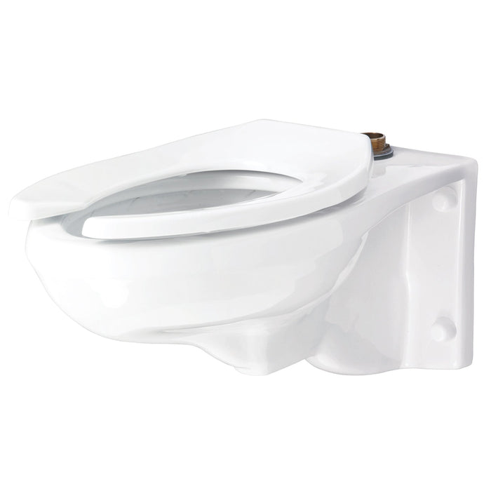 Gerber G0025033 North Point 1.1/1.28/1.6gpf Elongated Wall Hung Top Spud Bowl 5 1/4" or 7 1/4" Vertical Rough-In White - White