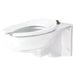 Gerber G0025033 North Point 1.1/1.28/1.6gpf Elongated Wall Hung Top Spud Bowl 5 1/4" or 7 1/4" Vertical Rough-In White - White