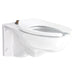 Gerber G0025033 North Point 1.1/1.28/1.6gpf Elongated Wall Hung Top Spud Bowl 5 1/4" or 7 1/4" Vertical Rough-In White - White