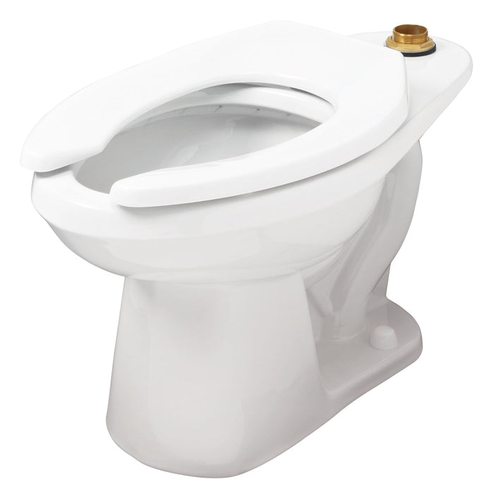 Gerber G0025833 North Point 1.1/1.28/1.6gpf Elongated Floor Mounted Top Spud Bowl 10" Rough-In White - White