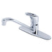Gerber G0040100 Gerber Hardwater 1H Kitchen Faucet w/ Loop Handles 1.75gpm Chrome - Chrome