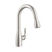 Gerber G0040164 Viper 1H Pull-Down Kitchen Faucet w/ Deck Plate 1.75gpm - Stainless Steel