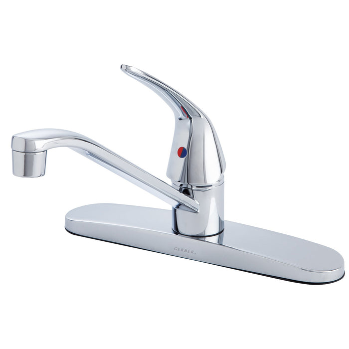 Gerber G0040210W Maxwell SE 1H Kitchen Faucet w/out Spray & w/ Washerless Cartridge 1.75gpm Chrome - Chrome