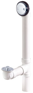 Gerber G0041562 Gerber Classics Schedule 40 PVC Lift & Turn Drain for Standard Tub Chrome - Chrome