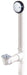 Gerber G0041562 Gerber Classics Schedule 40 PVC Lift & Turn Drain for Standard Tub Chrome - Chrome