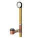 Gerber G0041845 Gerber Classics Auto Trip Fit-all 20 Gauge Drain for Standard Tub Chrome - Chrome