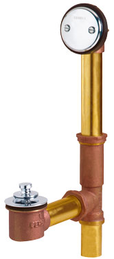Gerber G0041852 Gerber Classics Lift & Turn Drain for Standard Tub Chrome - Chrome