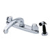 Gerber G0042216 Gerber Classics 2H Kitchen Faucet Deck Plate Mounted w/ Spray 1.75gpm Chrome - Chrome