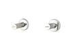 Gerber G004787183 Gerber Classics 2H Straight Pattern Trim & Compression Valve w/ 3/4" Sweat Connections Less Handles Chrome - Chrome