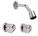 Gerber G004822083 Gerber Classics Two Handle Sliding Sleeve Threaded Escutcheon Shower Only Fitting with IPS/Sweat Connections 1.75gpm Chrome - Chrome