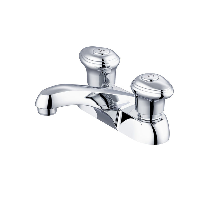 Gerber G0053100 Gerber Hardwater 2H Centerset Lavatory Faucet Less Drain 1.2gpm Chrome - Chrome