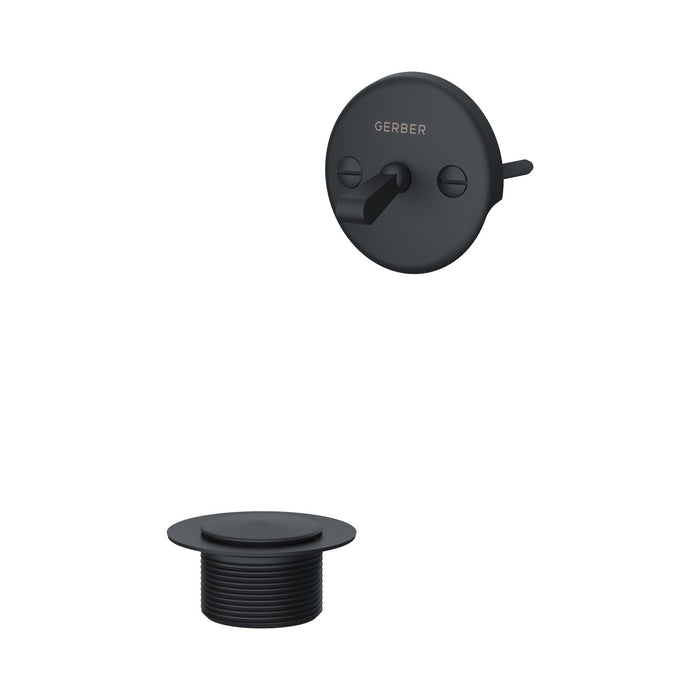 Gerber G0086853 Gerber Classics Pop-up Drain Trim Kit - Satin Black