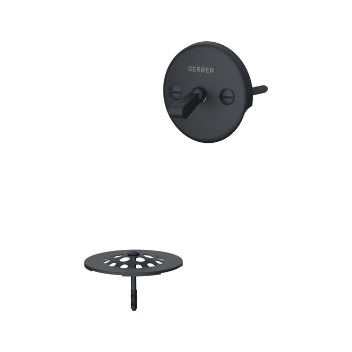 Gerber G0086863 Gerber Classics Trip Lever Drain Trim Kit - Satin Black
